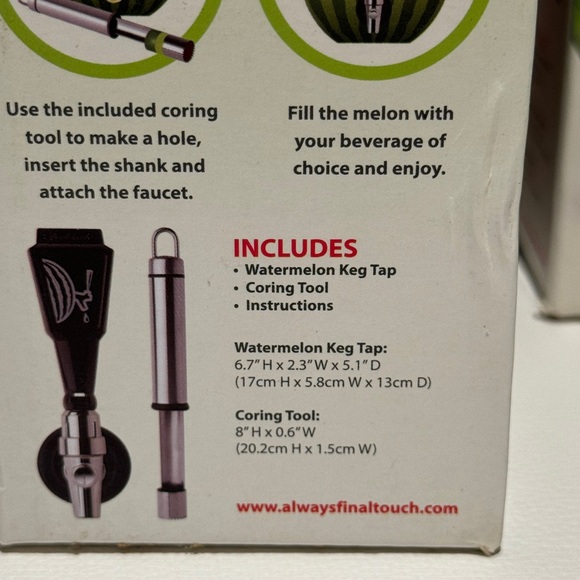 Watermelon … or Pumpkin tap kit - Picture 7 of 8